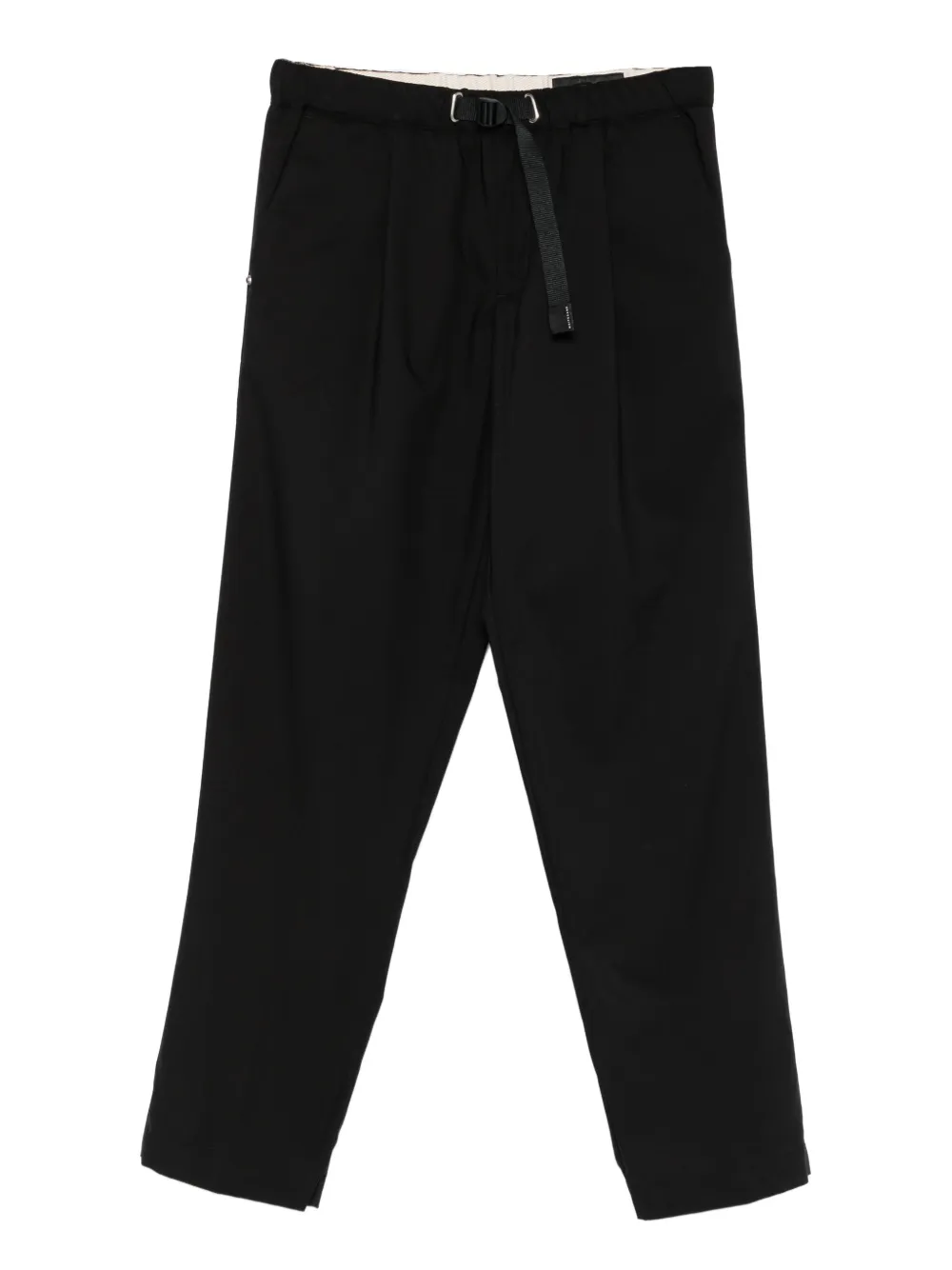 WHITESAND adjustable-belt trousers - Nero