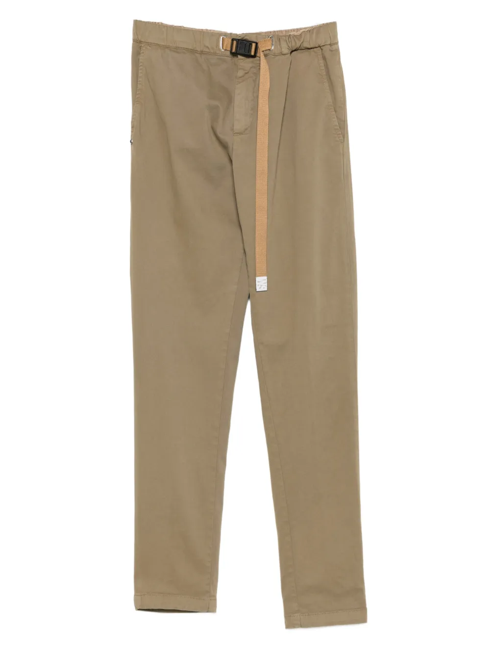 Whitesand Robert Belted Trousers In Brown
