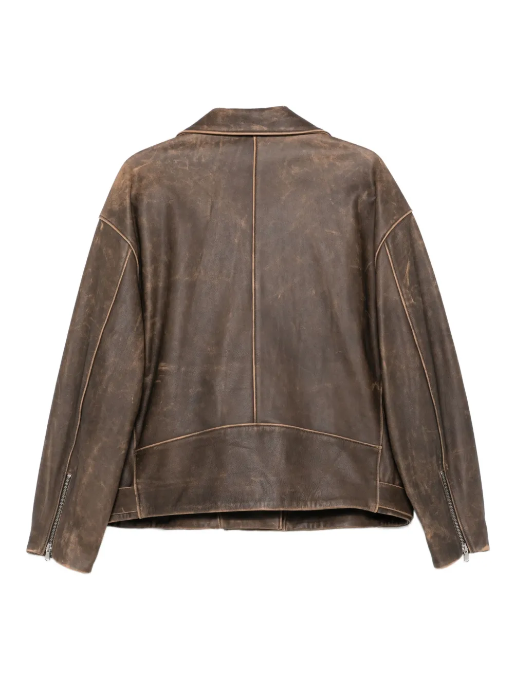 Manokhi Kaisa belted-leather biker jacket | Biker Jackets | Image 2