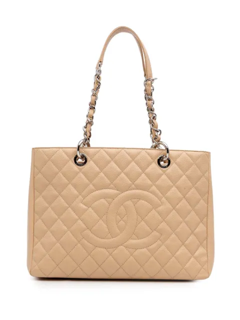CHANEL Pre-Owned 2011 Caviar Grand Shopping tote bag