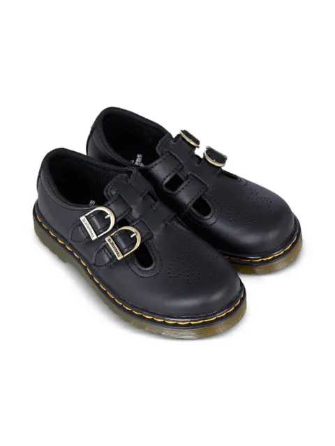 Dr. Martens Kids 8065 buckle-strap leather mocassins