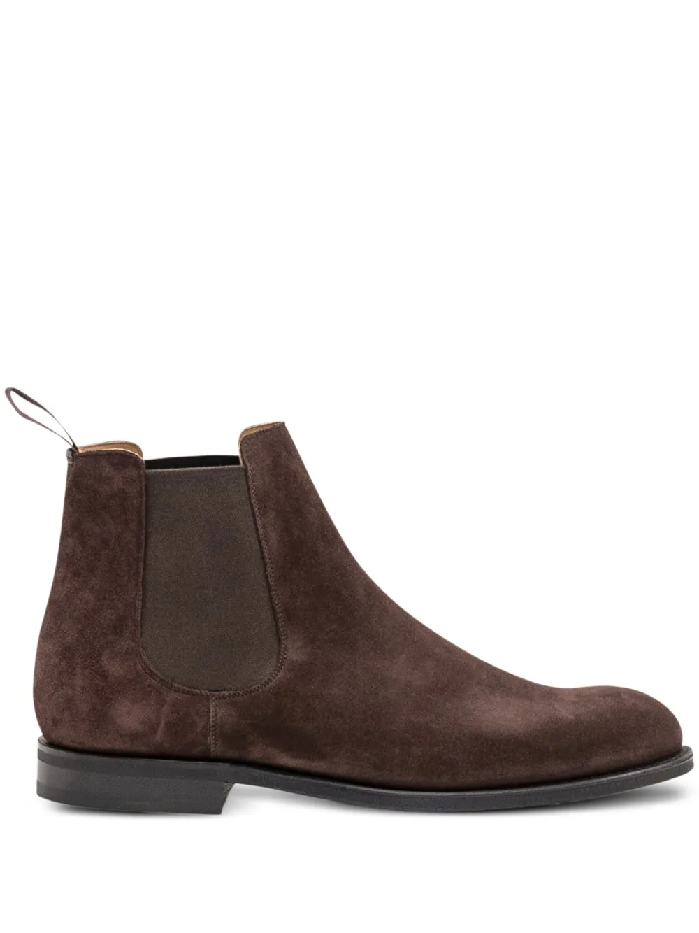Church's elastic-panels suede boots Brown