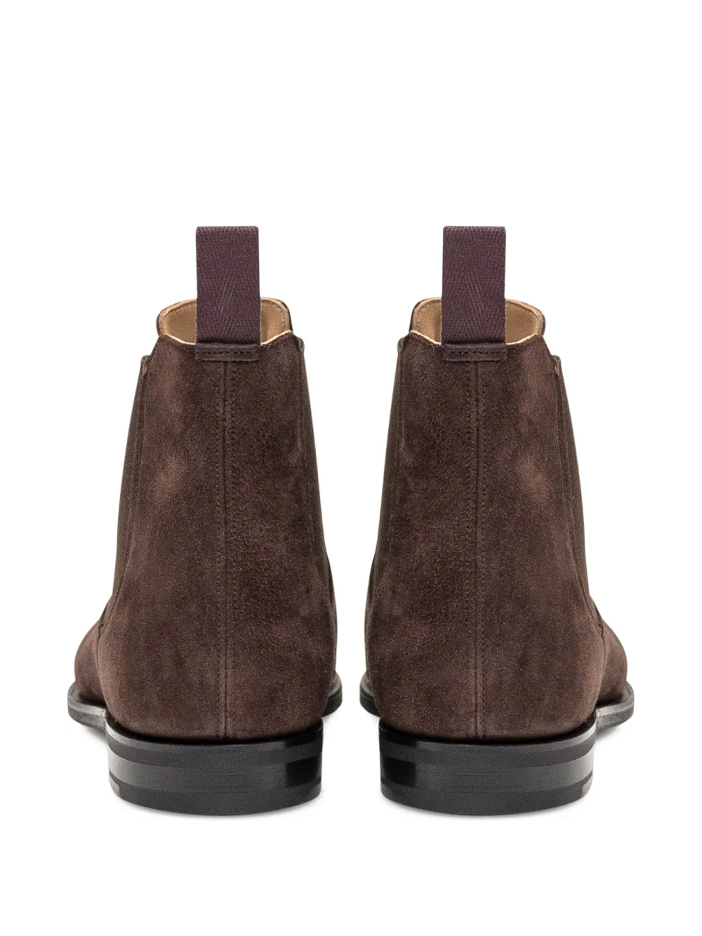 Church's elastic-panels suede boots Brown