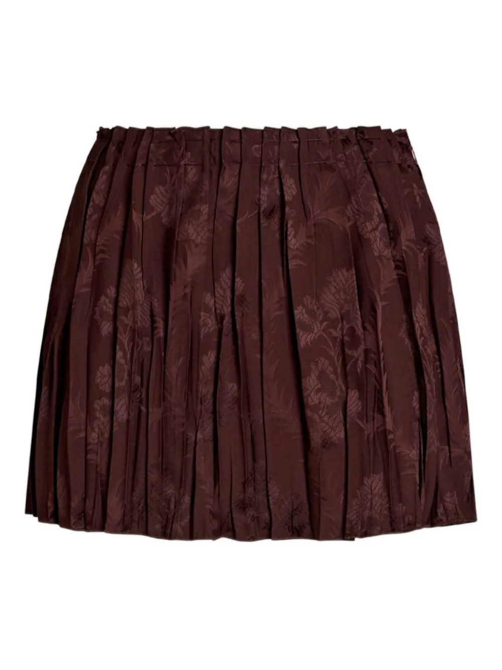 ETRO pleated floral skirt Bruin