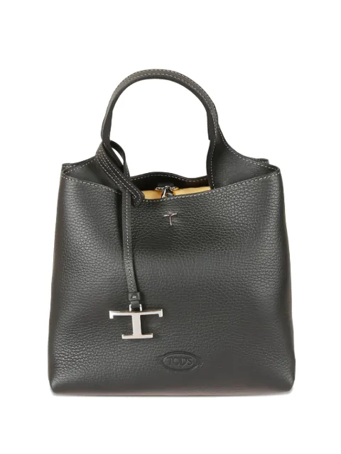 Tod's sac à main en cuir à logo embossé