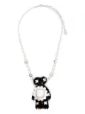 YVMIN teddy-pearl necklace - Black
