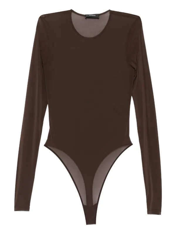 WARDROBE.NYC Long-sleeve Body in Brown