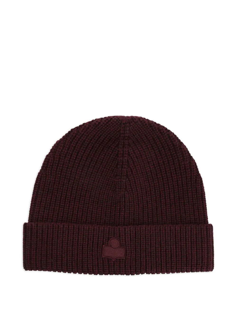 ISABEL MARANT Geribbelde muts Rood