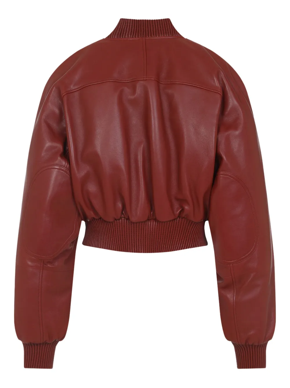 Phoebe Philo zip-front leather bomber jacket | Leather Jackets | Image 2