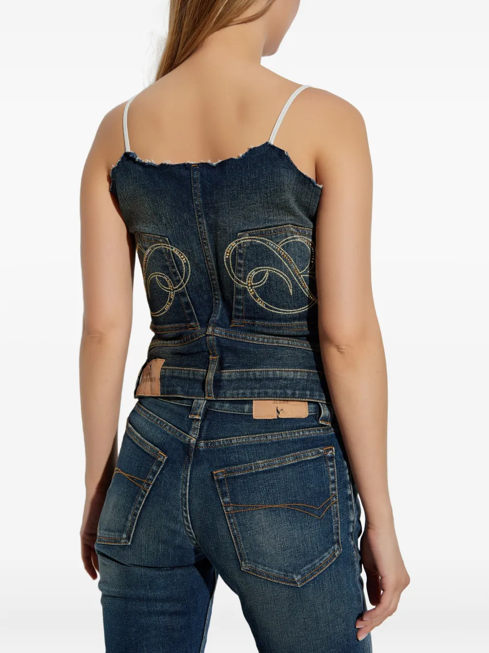 Balenciaga Katoenen top Blauw