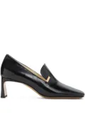 Phoebe Philo 60mm Club leather heeled loafers - Black