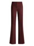ETRO paisley-jacquard trousers - Red