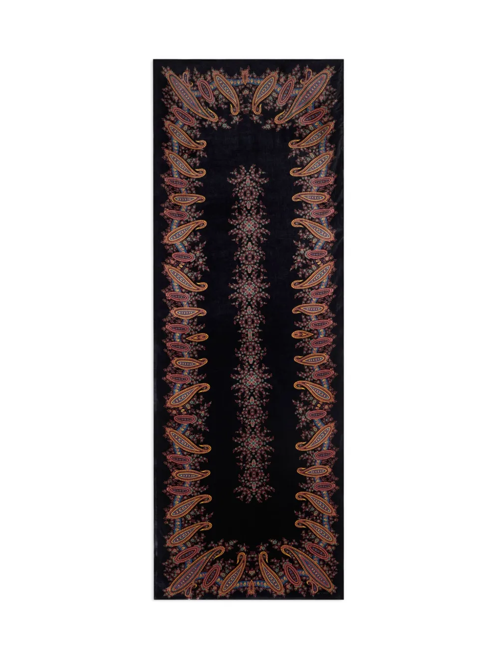 ETRO Sjaal met paisley-print Zwart