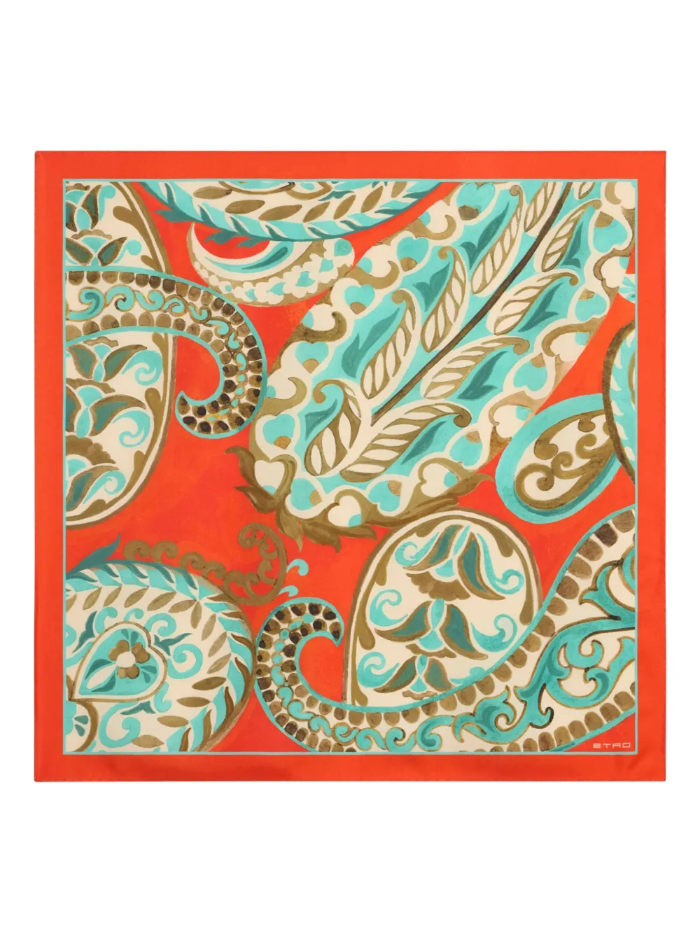 paisley silk scarf