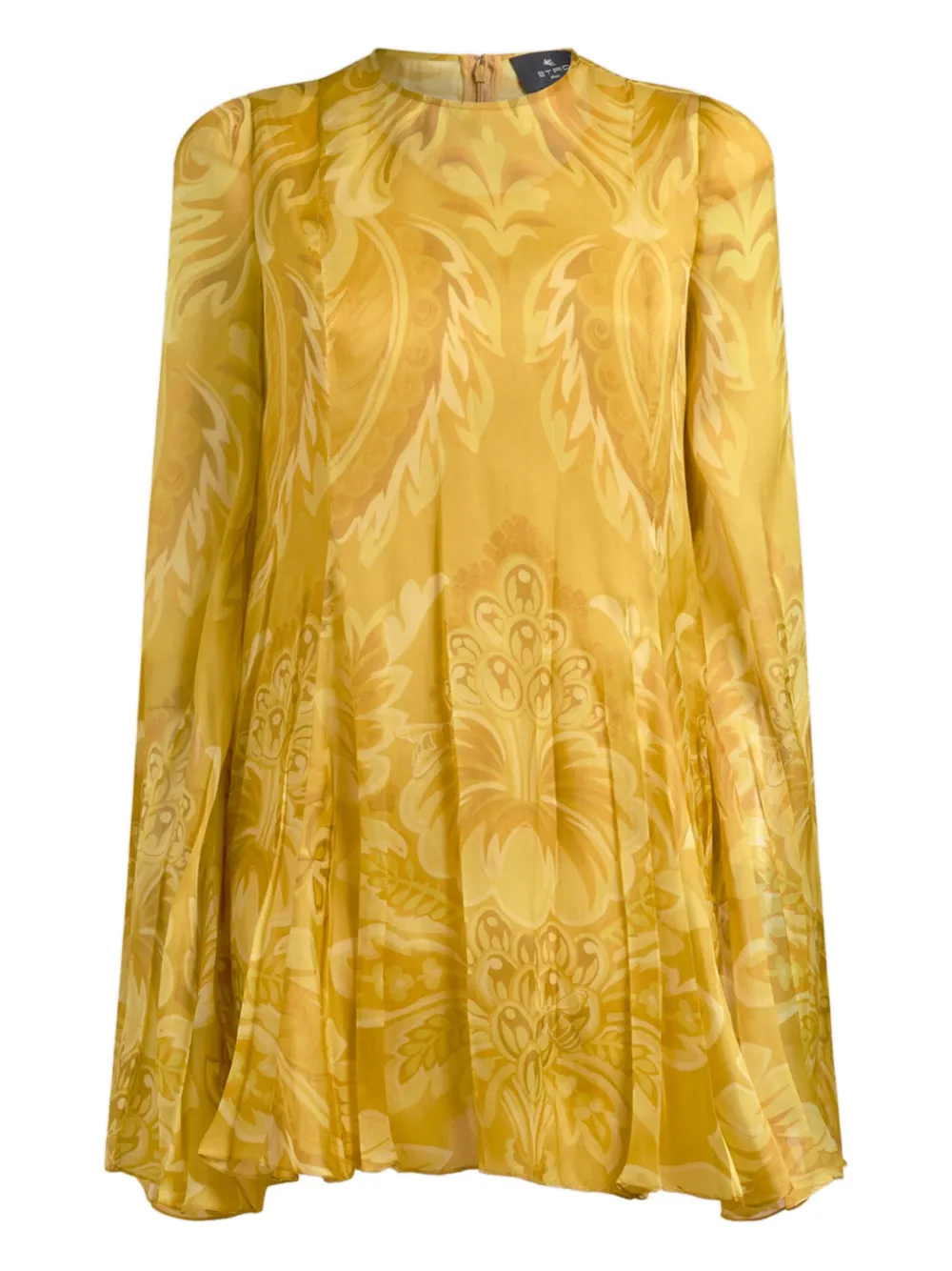 ETRO Mini-jurk met bloemenprint Geel
