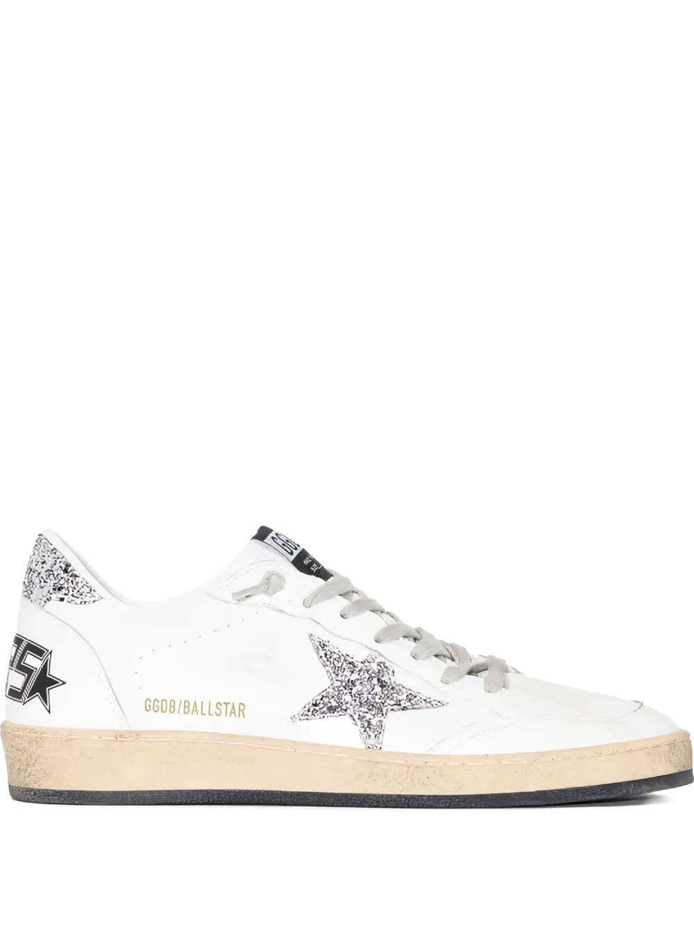 Golden Goose Ball Star glitter lace-up sneakers | Image 1