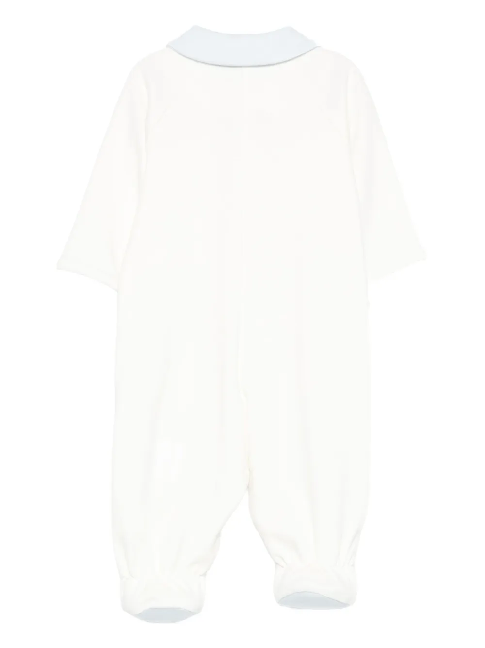 Monnalisa teddy-rainbow printed pajamas Beige