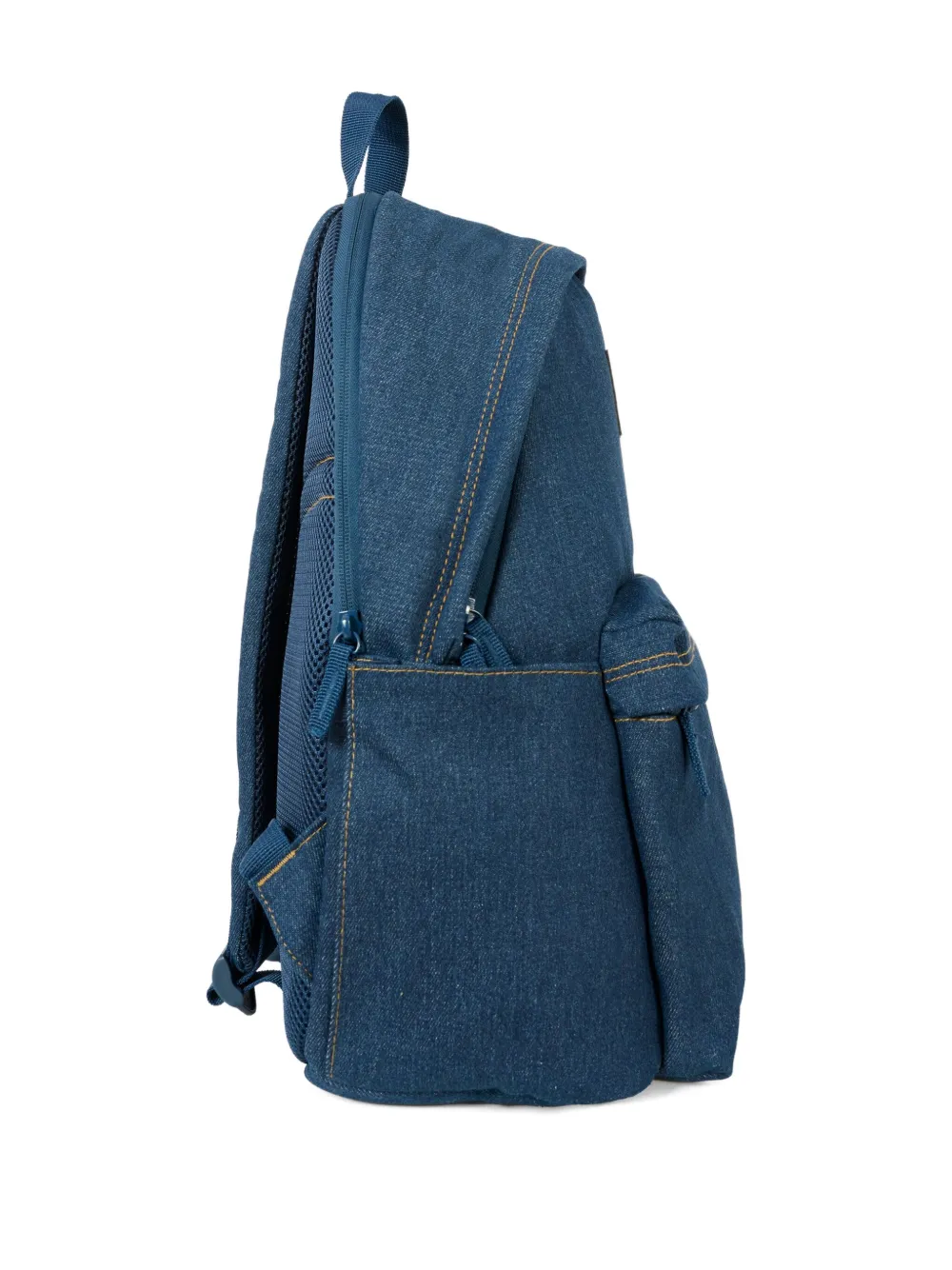 Levi's Kids denim zip-fastening backpack Blauw