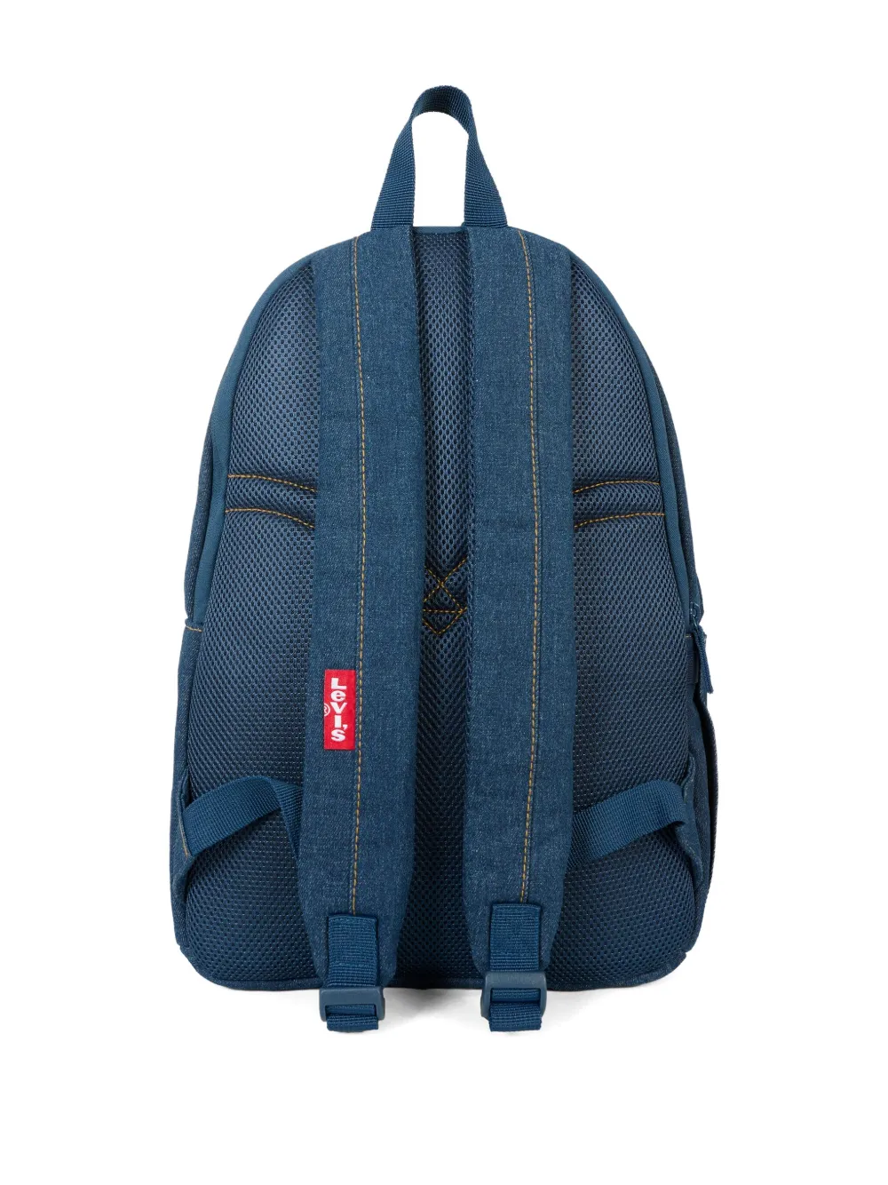 Levi's Kids denim zip-fastening backpack Blauw