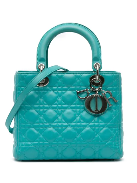 Christian Dior Pre-Owned 2012 Medium Lambskin Cannage Lady Dior satchel