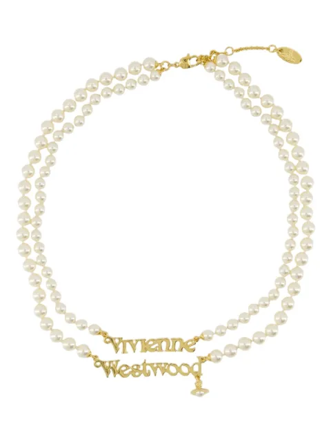 Vivienne Westwood pearl double-strand necklace