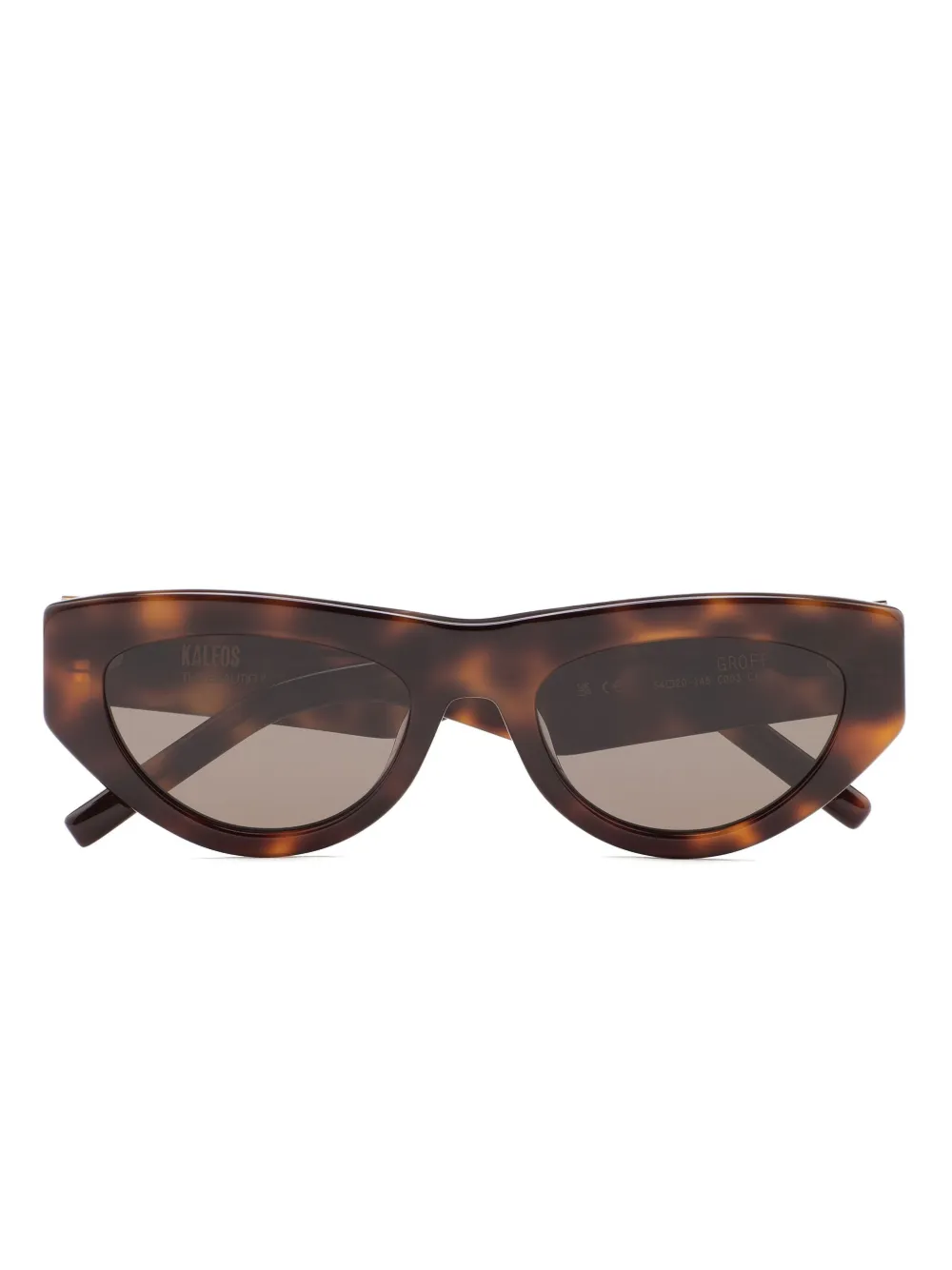Kaleos Groff cat-eye sunglasses | Brown | Image 1