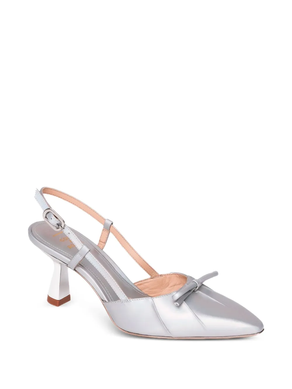 Gold & Rouge Tita slingback sandalen Zilver