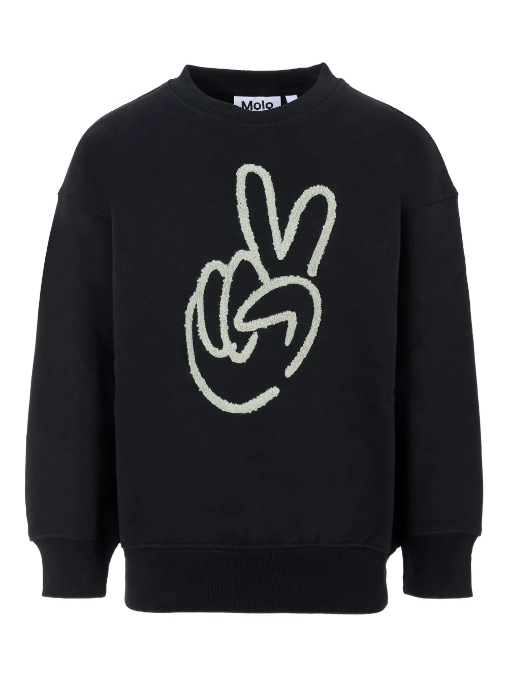Molo Mar sweater met print Zwart
