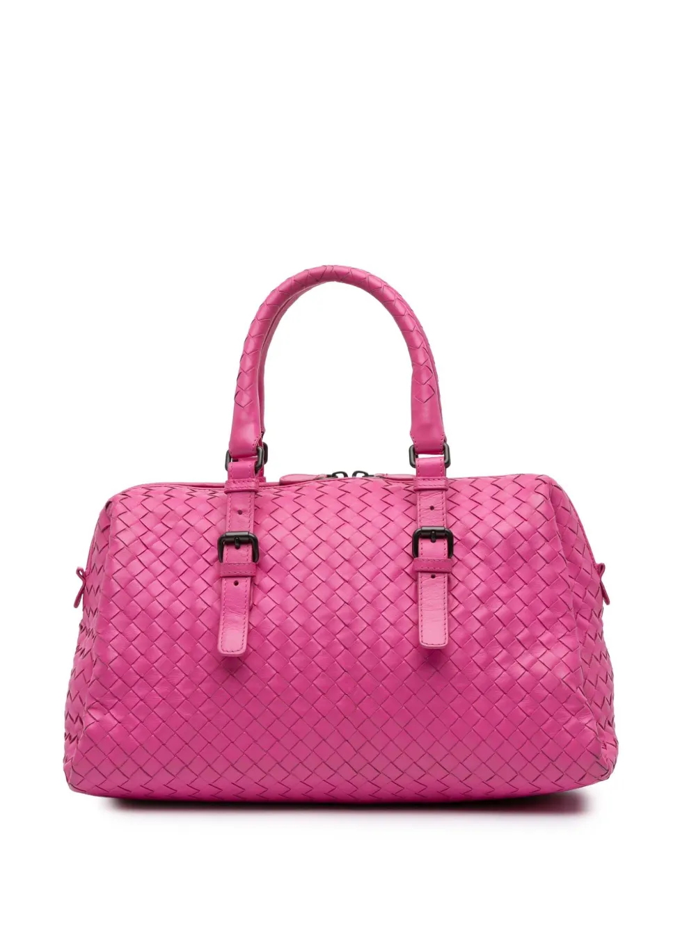 2012-2025 Nappa Intrecciato boston bag
