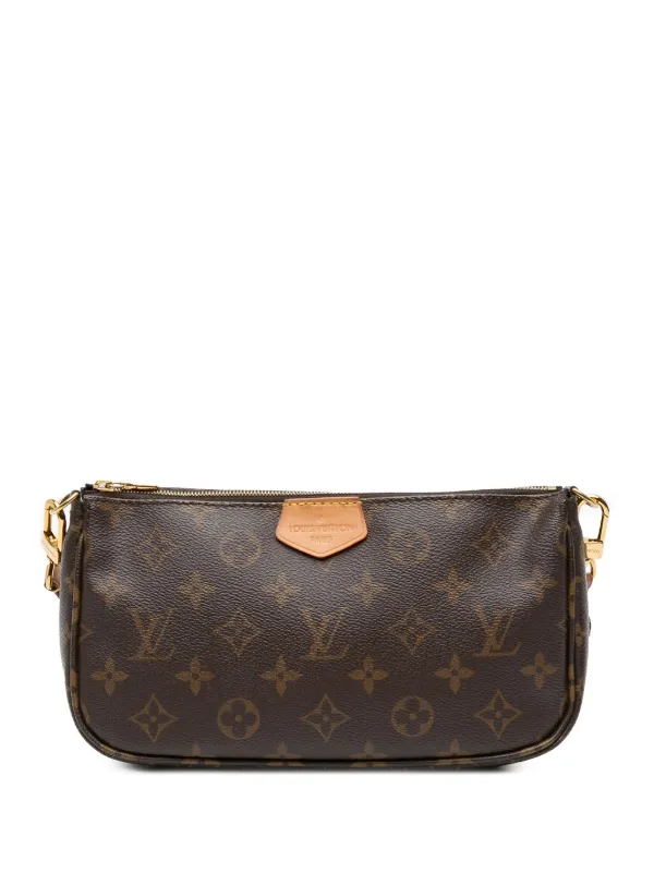 Louis Vuitton Pre-Owned Bolsa Satchel Multi Pochette Con Monograma