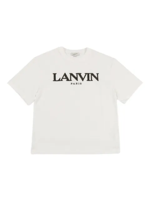 Lanvin Enfant embroidered logo T-shirt