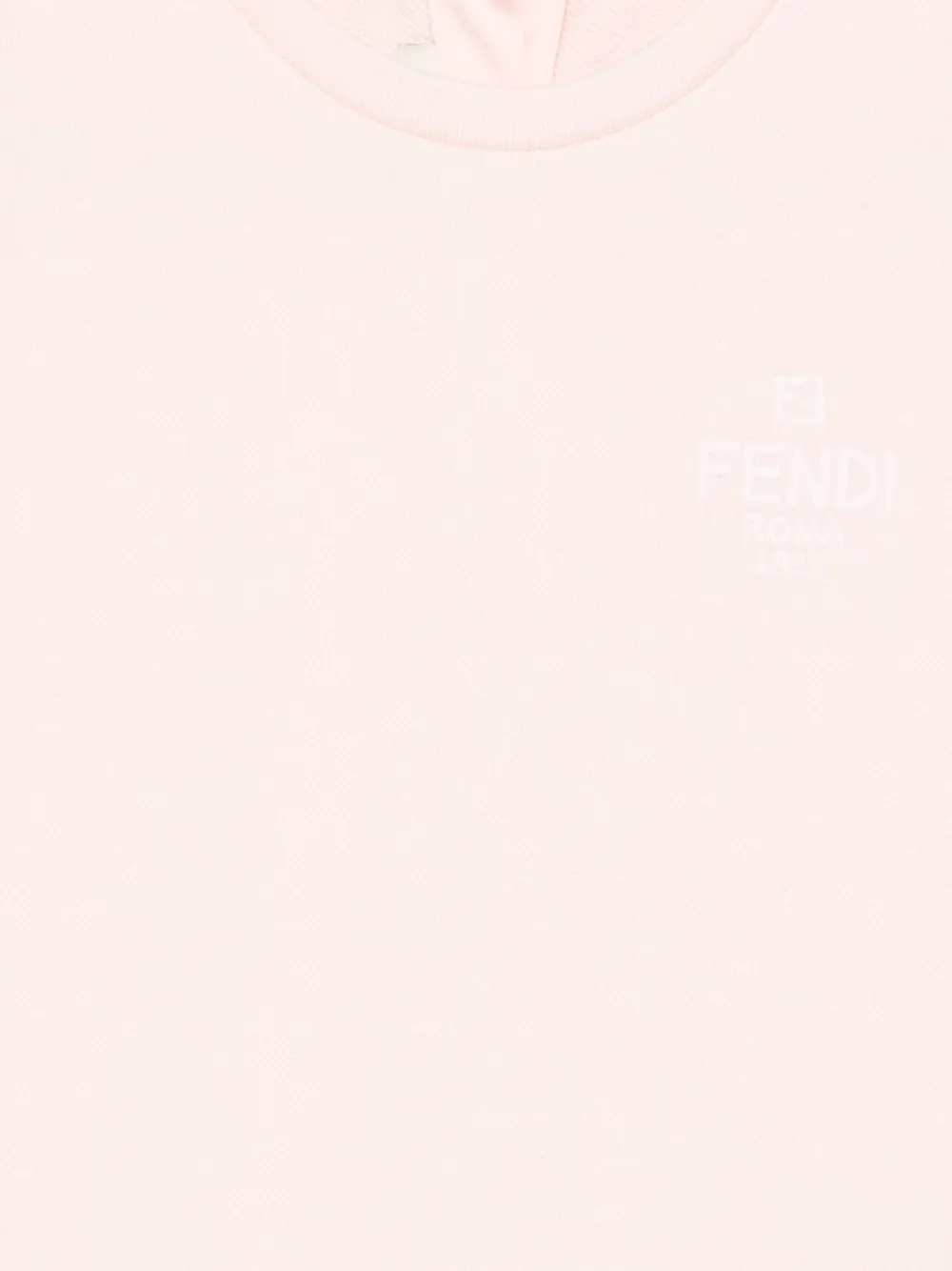 Fendi Kids Sweater met logoprint Roze
