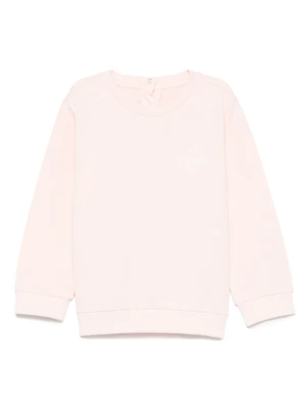 Fendi Kids ロゴ スウェットシャツ | ピンク | FARFETCH JP