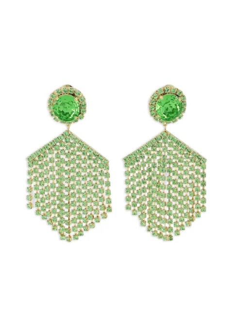 Shourouk Strawberry embellished fringe earrings