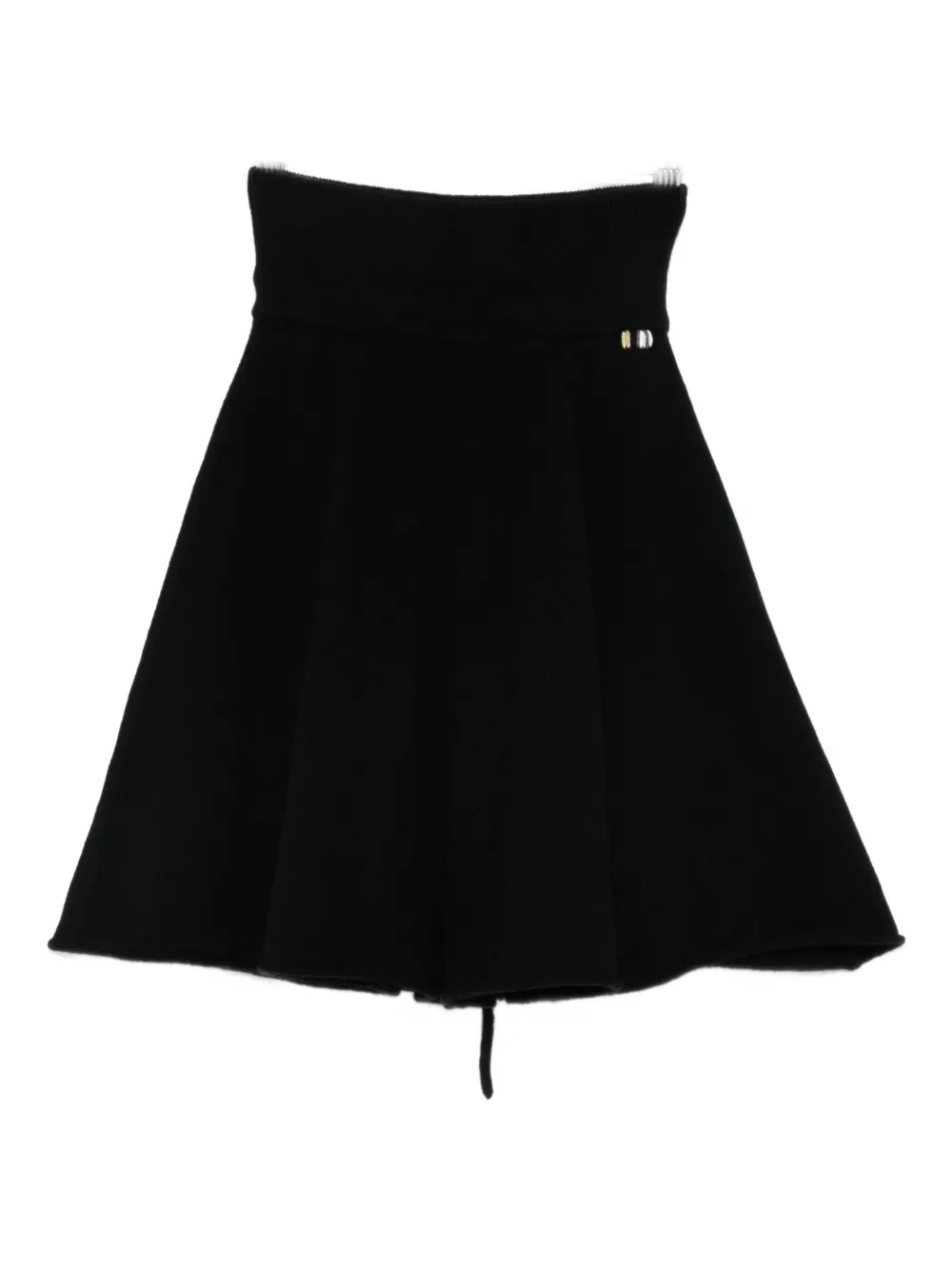logo-detail mini skirt