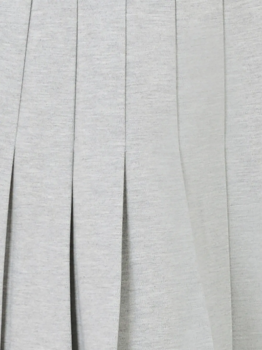 Molo pleated casual mini skirt Grijs