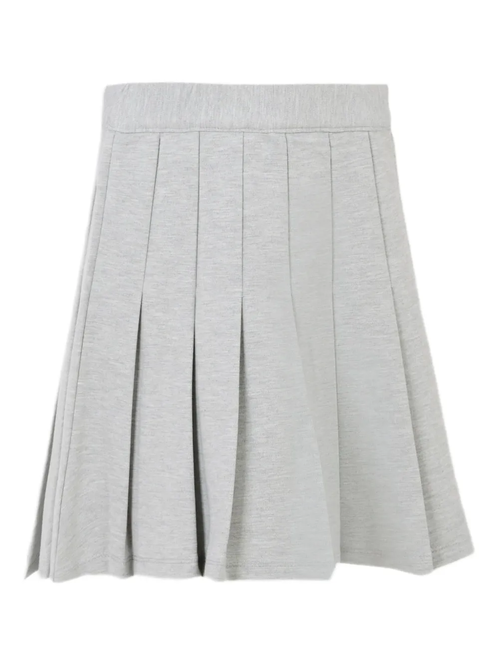 Molo pleated casual mini skirt Grijs
