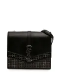 Saint Laurent Pre-Owned 2018 Medium Studded Calfskin Monogram Sulpice crossbody bag - Black
