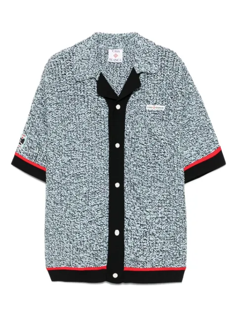 Casablanca mouliné shirt