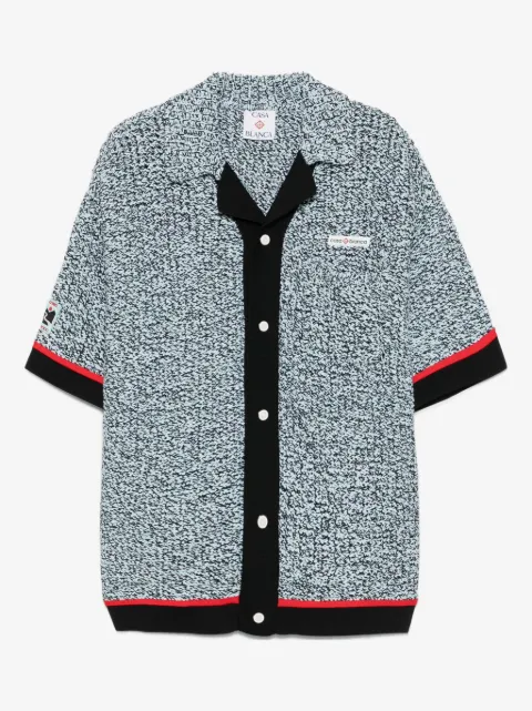 Casablanca mouliné shirt