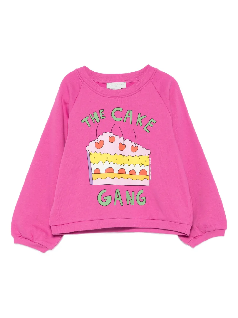 Stella McCartney Kids cake-print sweatshirt Roze