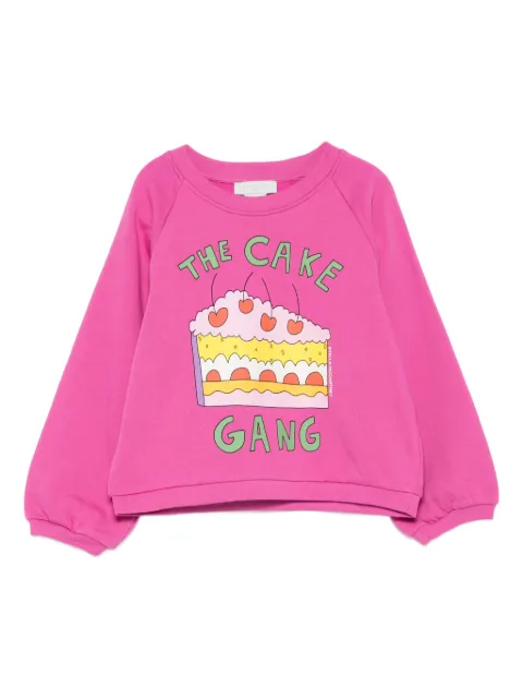 Stella McCartney Kids cake-print sweatshirt