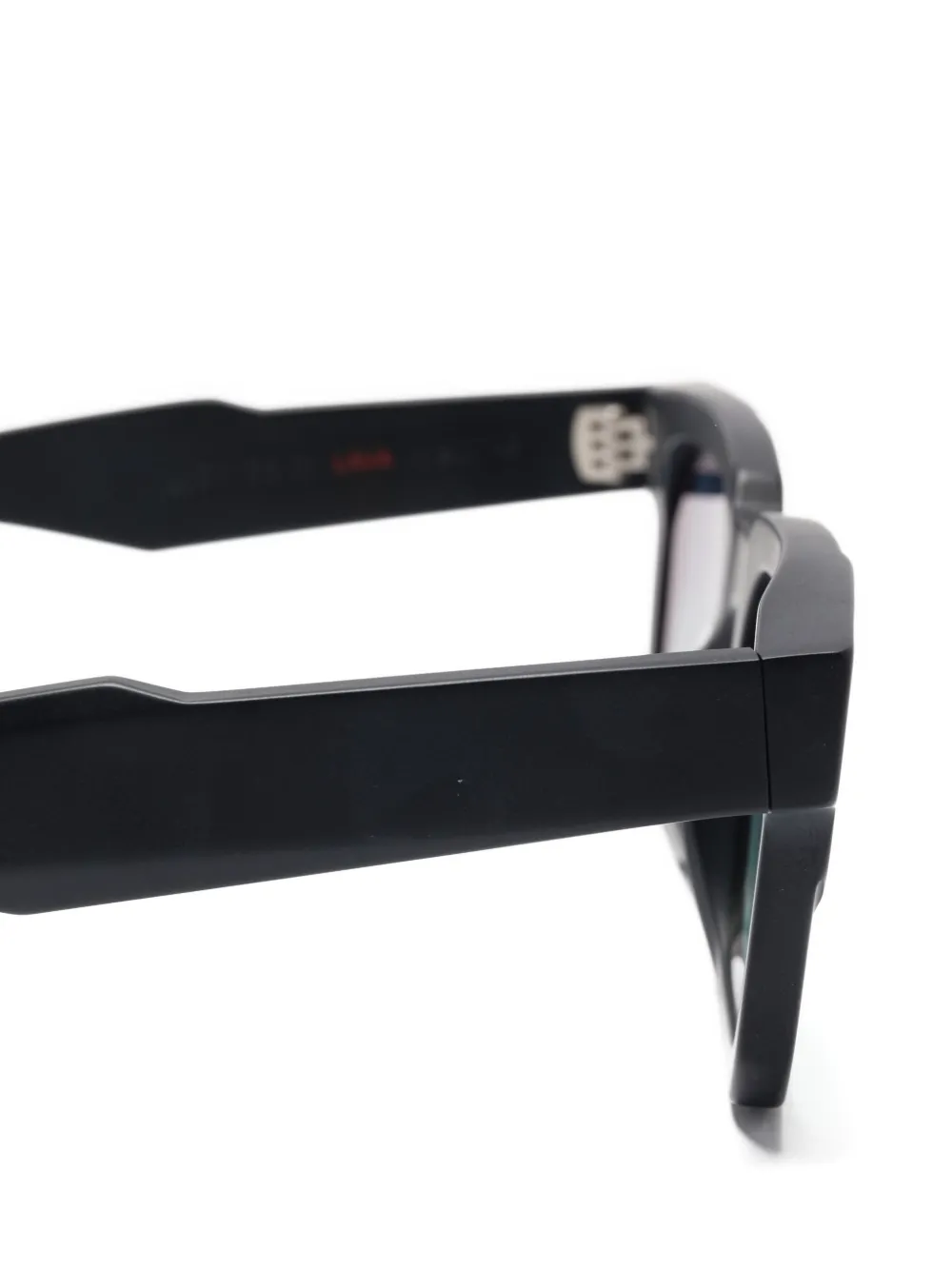 OPHY EYEWEAR Ludwig zonnebril met vierkant montuur Zwart