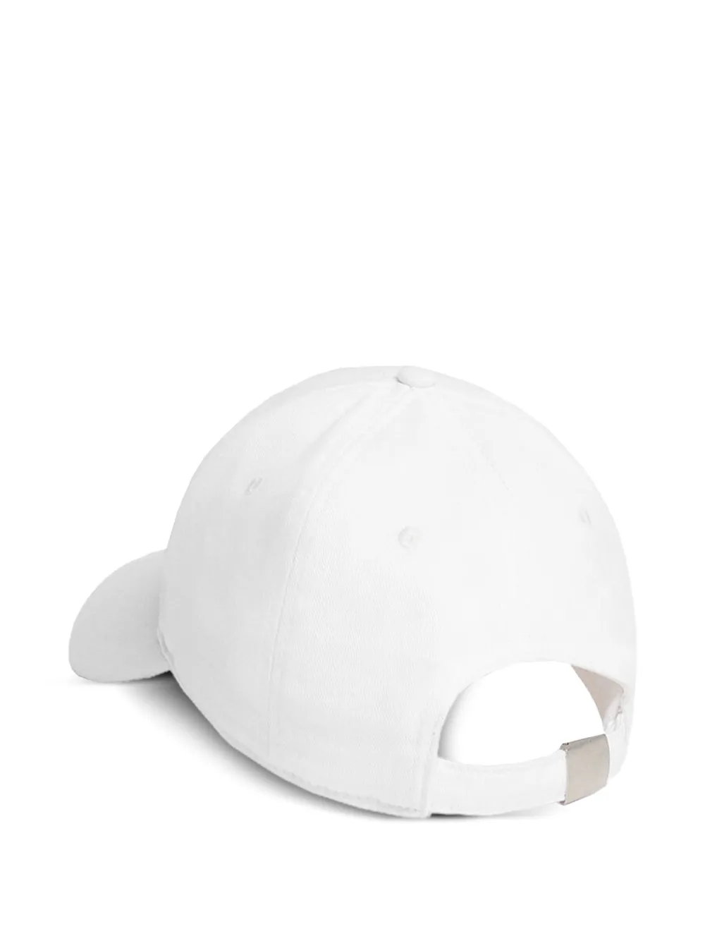 Fiorucci Honkbalpet met geborduurd logo - Wit