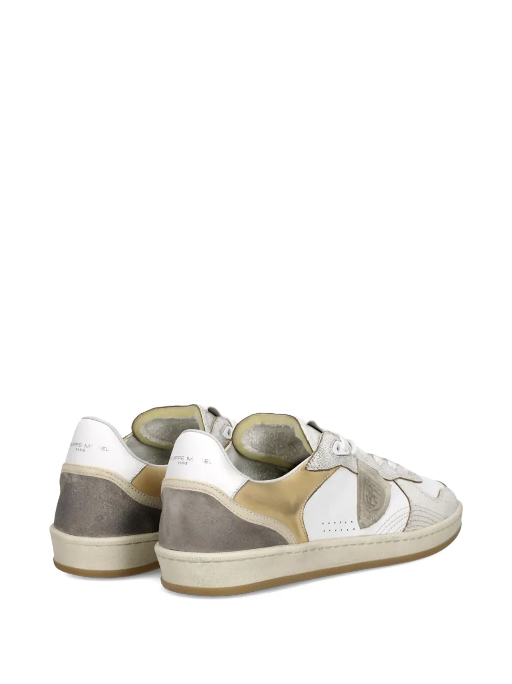 Philippe Model Paris leather panel sneakers White