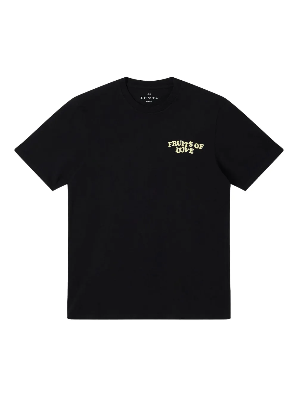 Edwin playera estampado | negro | Image 1