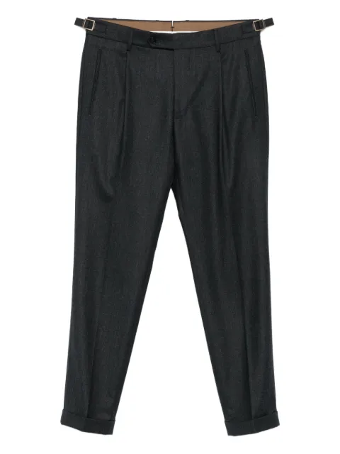 Berwich pantalones con hebilla lateral