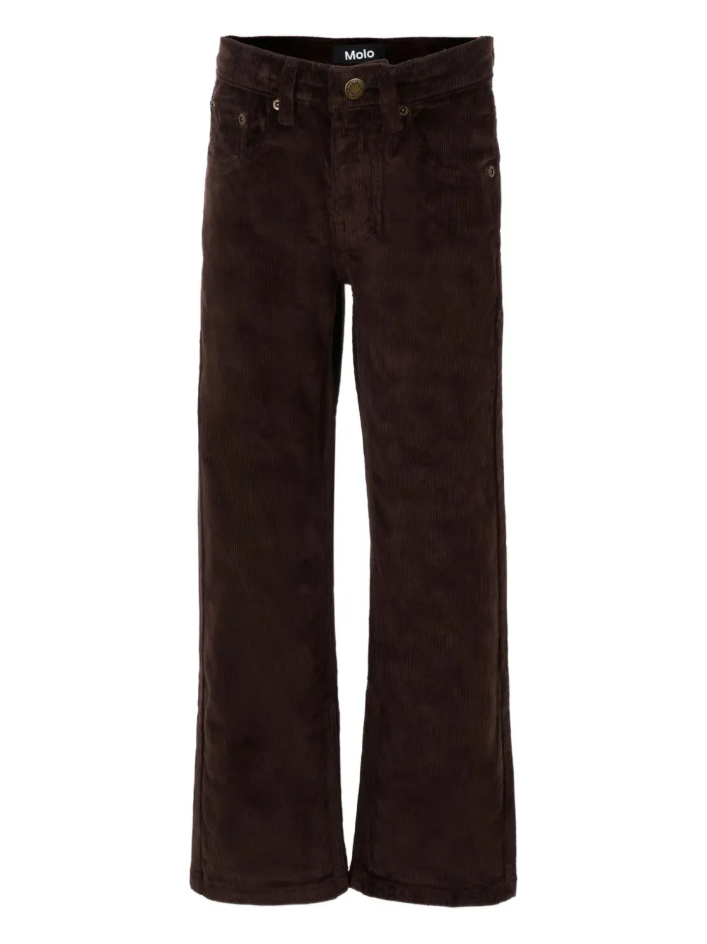 Molo corduroy trousers Bruin