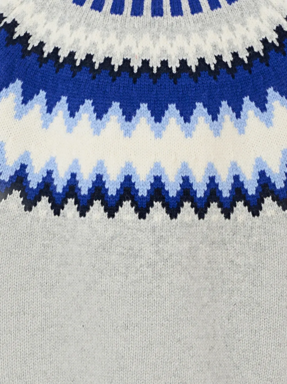 Molo Fair Isle sweater Grijs