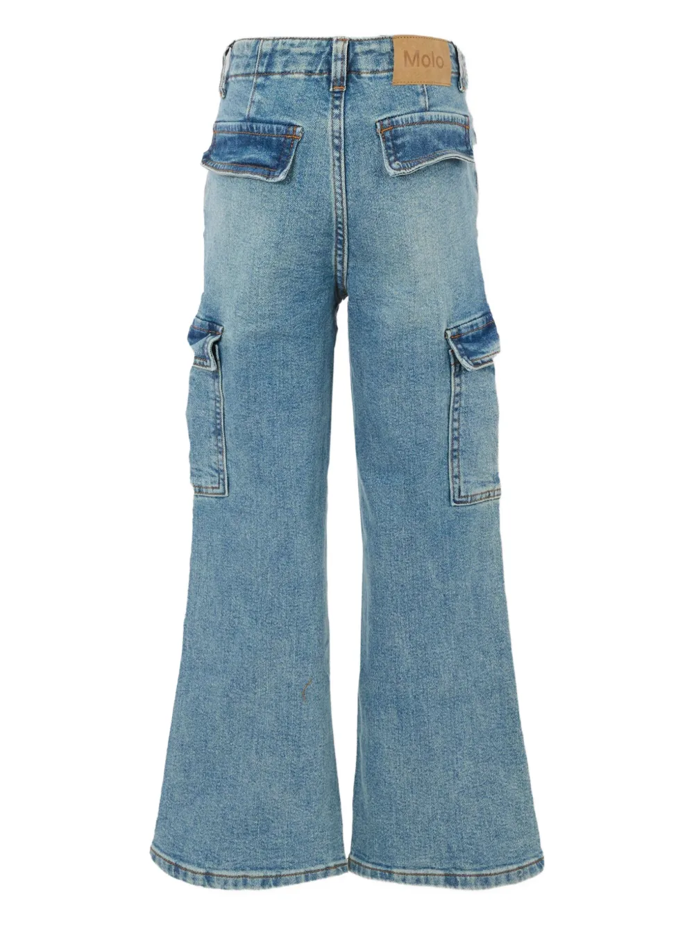 Molo cargo-pockets jeans Blauw